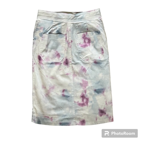 Anthropologie tie dye tulip pencil skirt NWOT - Picture 5 of 6